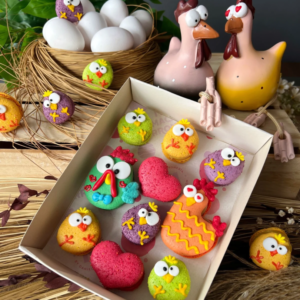 Caja 10 macarons "Papá"