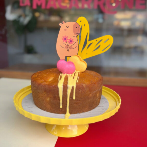 Ponqué “Alphonso el capibara amoroso” - Imagen 3