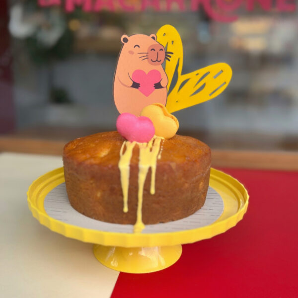 Ponqué “Alphonso el capibara amoroso” - Imagen 4
