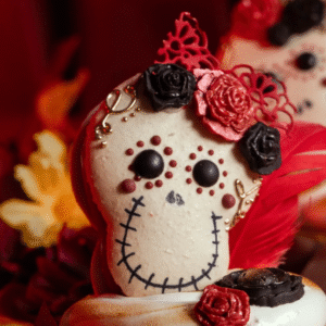 Caja 1 macaron “Calavera Elegante”