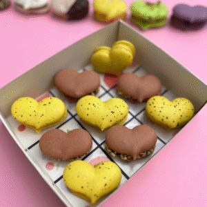 Caja 9 macarons “Dulce estrategia”