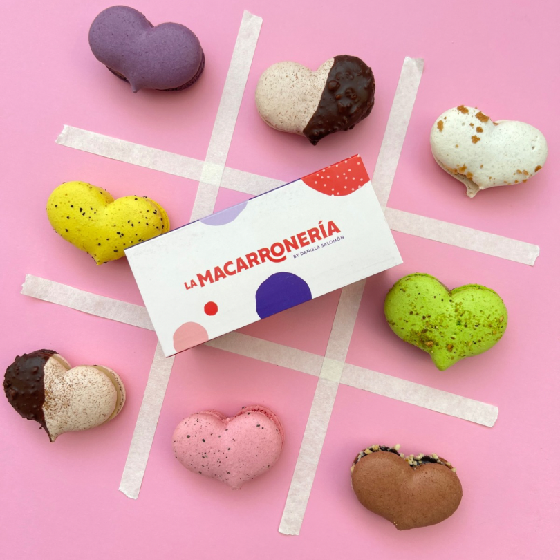 Caja 3 macarons “Dulce estrategia” - Imagen 3