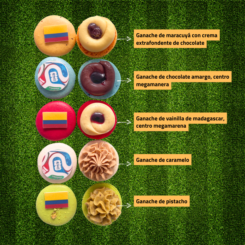 Macarons "Papá campeón"