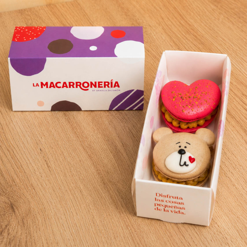 Macarons "Mi Dulce Osito" - Imagen 3