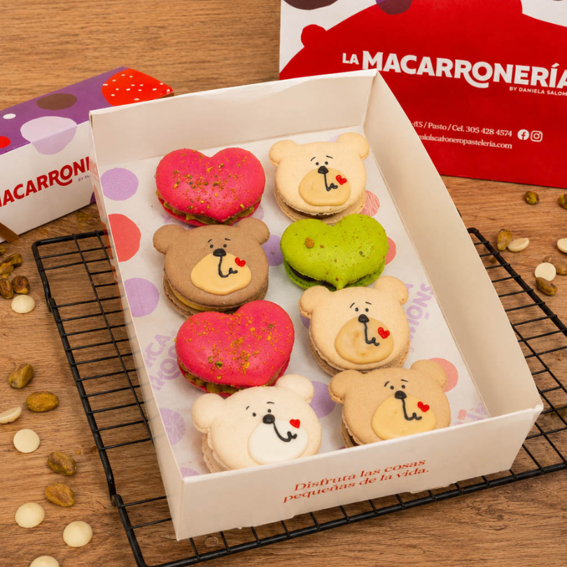 Macarons "Mi Dulce Osito" - Imagen 5